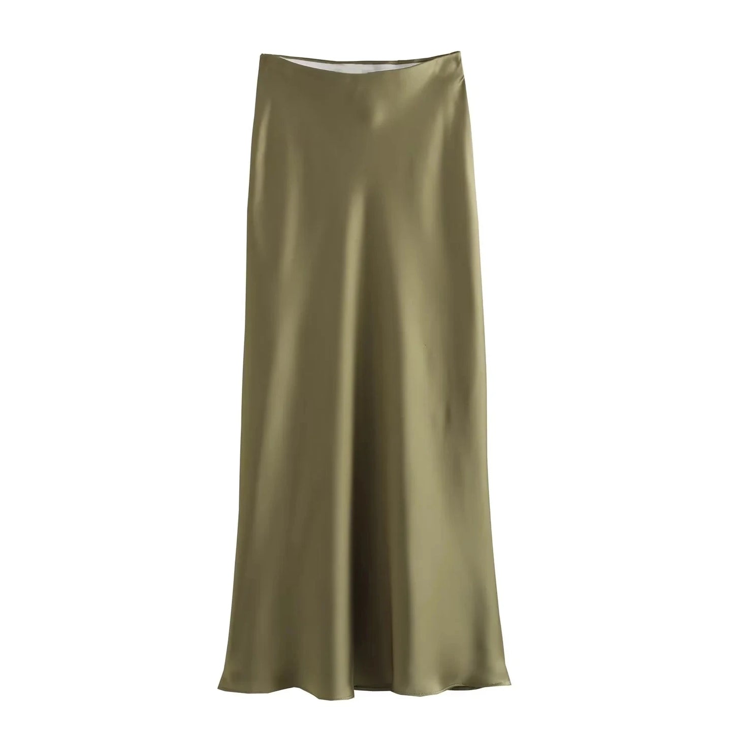 Casual Women Long Skirt Spring Elastic