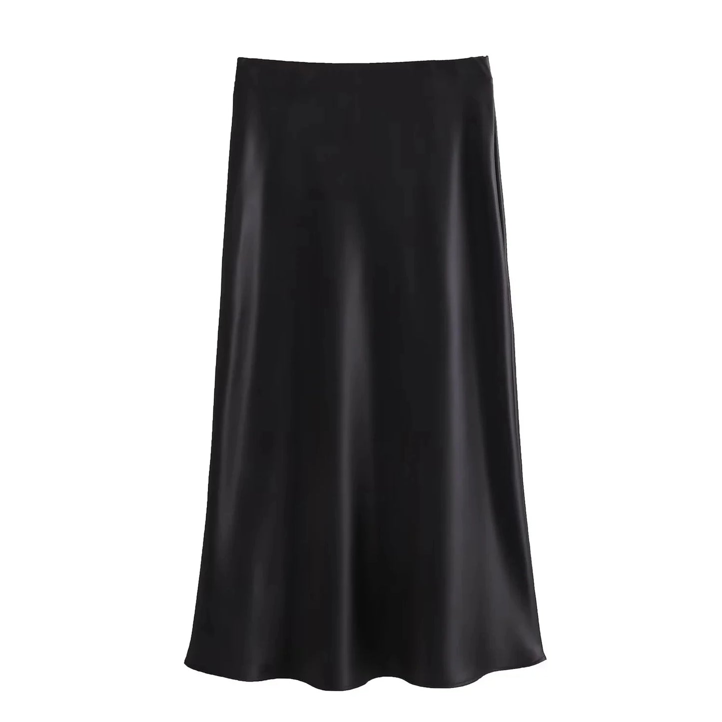 Casual Women Long Skirt Spring Elastic