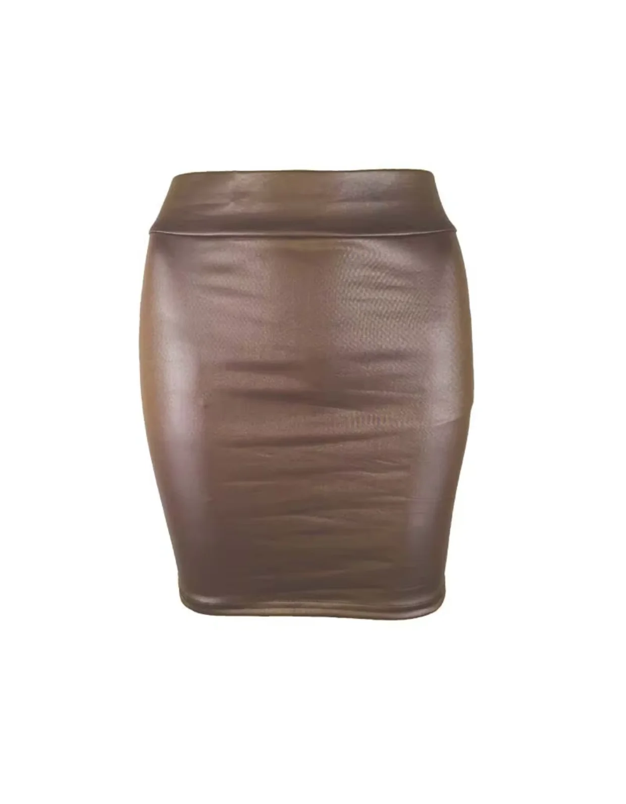 Leather Matte Slim Mini Sexy Fashion
