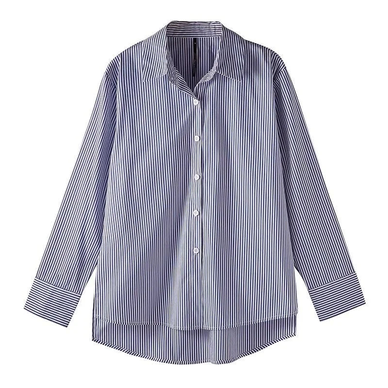 Blouses Shirt Lady Long Lantern