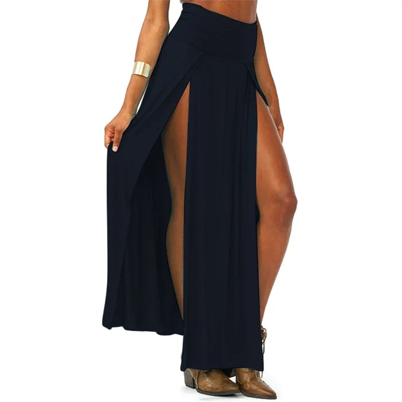 Sexy Womens Double Slits