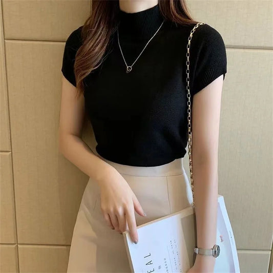 Fashion Woman Blouses Short