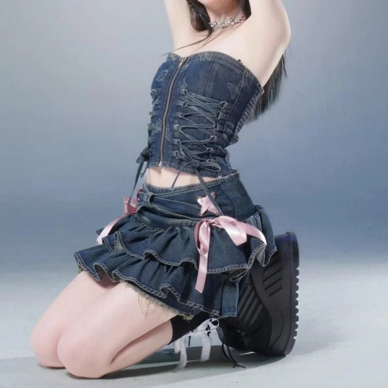 skirt Bow Fold Design