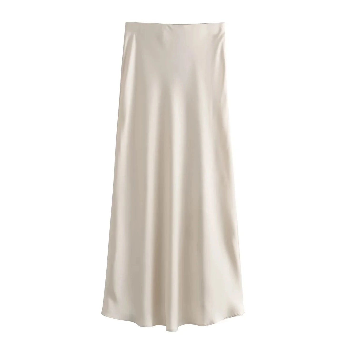 Casual Women Long Skirt Spring Elastic