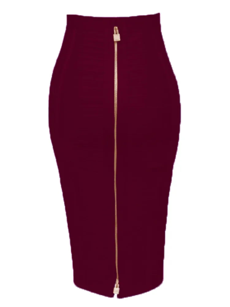 Skirt Women Elastic Bodycon